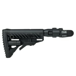 FAB Defense バットストックキット M4-AKMS P 折りたたみ式 AKMS対応 FX-M4AKMS [ ブラック ] ディフェンス ストックアダプター 樹脂製ストック 樹脂製銃床 樹脂ストック ライフルストック 銃床 ガンストック プラスチック 強化樹脂製 バットストック 20,106円