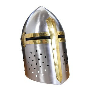 アンティーク風 中世ヨーロッパ風 鉄製ヘルメット レプリカ　装飾品 アンティーク風 中世ヨーロッパ風 鉄製ヘルメット レプリカ 装飾品