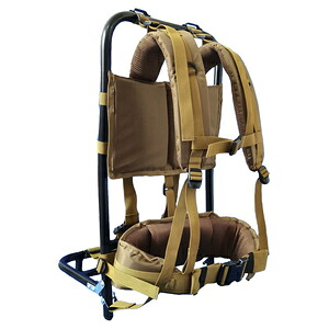 バッグパックフレーム 折りたたみ式 軽銀アロイ 耐荷重60kg [ カーキ ] 馬鹿でかい 大きな 特大 ビッグ大きさ 大型 うしろ側御徒面子 うしろ側うしろ側 背嚢 ナップサック デイバッグ ナップサック 山登り用背嚢 タクティカル