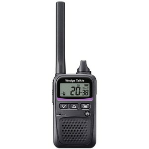 Wedge Talkie 一種独特小ワット数トランシーバー 無線電話機 単三乾電池 WED-NO-001 小型トランシーバー 御墨付き不必要 サバゲー