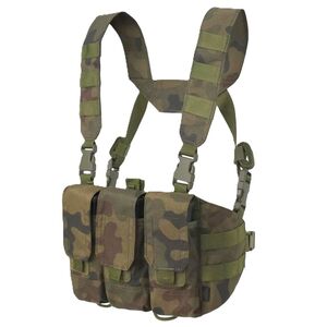 HELIKON-TEX チェストリグ Chicom Chest Rig コーデュラナイロン製 KK-CCR-CD [ PLウッドランド ] ヘリコンテックス Cordura チコム ロードキャリアリグ タクティカルリグ ギアリグ 弾薬携行装備 弾倉ベスト