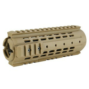 IMI DEFENSE ハンドガード MRS モジュラーレール M4/M16/AR-15用 ポリマー製 [ カービンレングス / デザートタン ] IMIディフェンス Modular Rail System モジュラーハンドガード クワッドレール 樹脂製 ライフルレングス ミッドレングス フォアハンド フォアグリップ 先台