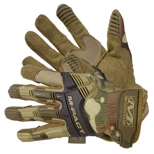 Mechanix Wear タクティカルグローブ M-Pact Glove [ マルチカム / Mサイズ ] メカニックスウェア ハンティンググローブ ミリタリーグローブ 手袋 軍用手袋 サバゲーグローブ LE装備 軍用グローブ コンバット シューティンググローブ アサルト バリスティック 戦闘用
