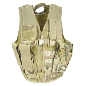 Rothco タクティカルベスト 子ども用 クロスドロー [ マルチカモ ] ロスコ アサルトベスト ミリタリーベスト ミリタリーグッズ ミリタリー用品 サバゲー装備 戦闘用ベスト 戦闘ベスト アーマーベスト ロードベアリングベスト サバゲー ポリス LE装備 警察 戦闘用｜アウトドア＆輸入雑貨 レプマート