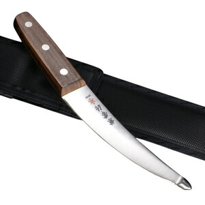 関の刃物 腸裂き 140mm 関兼常 全鋼 炭素鋼 肉解体 狩猟包丁 右利 片刃 関の刃物 腸裂き 140mm 関兼常 全鋼 炭素鋼 肉解体 狩猟包丁