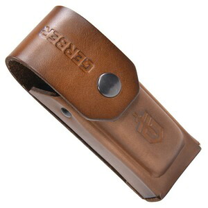 GERBER マルチツール用 レザーシース MP600シリーズ対応 ガーバー センタードライブ CENTER-DRIVE LEATHER SHEATH 30-001603 ナイフシース ナイフケース ナイフ入れ 収納ポーチ ソフト ロゴ ベルトループ 折りたたみナイフポーチ ナイフ収納ケース 折り畳みナイフポーチ