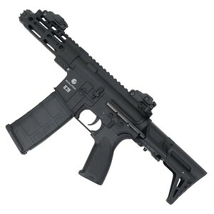 EVOLUTION Airsoft 電動ガン RECON BREACHER ETS3搭載 PDW 6インチ EH16AR 電動エアライフル 電動エアーライフル 電動ライフル 電動エアソフトライフル 電動カービン銃 電動自動小銃 電動自動式小銃 電動アサルトライフル エアソフトガン エアーソフトガン トイガン｜アウトドア＆輸入雑貨 レプマート