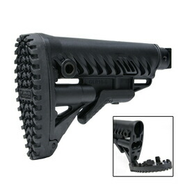 FABDefenseバットストックキットSAIGA12用折り畳み式GLR-16FABディフェンスイスラエル製IzhmashイズマッシュサイガM4ストックCollapsibleButtstock伸縮ストックフォールディングストック折り畳みストック樹脂製ストック樹脂製銃床樹脂ストック