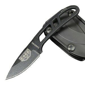 ESEE アウトドアナイフ CANDIRU サバイバルキット付き CAN-KIT-E [ ブラック ] 野外 キャンプ