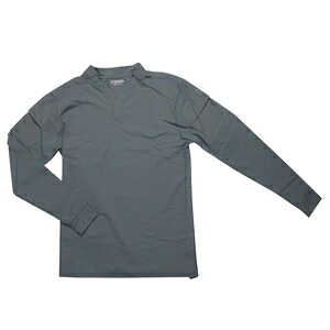 VELOCITY SYSTEMS 長袖シャツ BOSSラグビー 速乾生地 VL-104 VS-BRLS [ ウルフグレー / Lサイズ ] Tシャツ BDU ACU 長袖 アーミー コンバット ファティーグ 戦闘服 軍服 タクティカル アーミーコンバットユニフォーム バトルドレスユニフォーム｜アウトドア＆輸入雑貨 レプマート