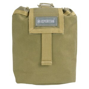 MAXPEDITION ダンプポーチ RollyPoly 折りたたみ式 テフロン加工 [ カーキ ] マックスペディション DAMP POUCH ドロップポーチ ロールアップ ミリタリー サバゲー装備品 サバゲーポーチ 軍用ポーチ ミリタリーポーチ DUMP 弾薬ポーチ アモポーチ ロールアップポーチ
