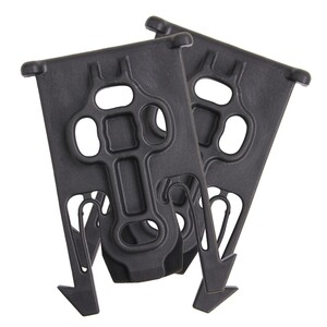 SAFARILAND ポーチアダプター ELS34 ロッキングフォーク 2個セット 6004-34 [ ブラック ] Model Equipment Locking Fork イクイップメント サバゲー 装備品パーツ ホルスターパーツ ホルスター部品 ホルスターアクセサリー ホルスター補修部品 ホルスター交換部品