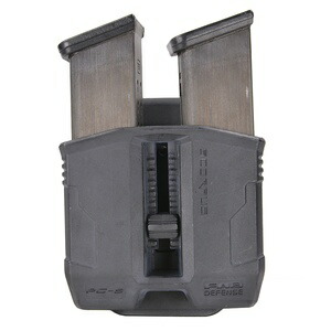 FAB Defense マガジンポーチ SCORPUS PG-9 GLOCK対応 [ ブラック ] FABディフェンス ファブディフェンス ダブルピストルマグケース 弾倉 FABDEFENSE マグポーチ ピストルマグポーチ ピストルマガジンポーチ サバゲーポーチ ピストルマガジンケース ピストルマガジンバッグ