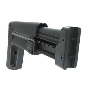 DLG TACTICAL ACRストック ピカティニー対応 伸縮式 DLG-020 プラスチック 強化樹脂製 バットストック ライフルストック 銃床