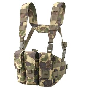 HELIKON-TEX チェストリグ Chicom Chest Rig コーデュラナイロン製 KK-CCR-CD [ ダックハンターカモ ] ヘリコンテックス Cordura チコム ロードキャリアリグ タクティカルリグ ギアリグ 弾薬携行装備 弾倉ベスト