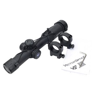 楽天市場】Vector Optics スコープ SCOC-28 Forester 1-4x24 Jr