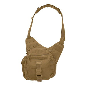 5.11タクティカル プッシュパック 56037 ベイルアウト [ ダークアース ] 511Tactical ショルダーバッグ | 511 ショルダーバック メッセンジャーバッグ かばん カジュアルバッグ カバン 鞄 ミリタリー 帆布 斜めがけバッグ ベイルアウトバッグ ワンショルダー