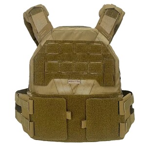 AGILITE 薄型プレートキャリア K-ZERO イスラエル [ コヨーテブラウン ] アジライト ケーゼロ PLATE CARRIER プレキャリ プレートキャリアー 防弾プレートキャリア Plate Carrier ソフトアーマー ロードベアリング LBV コンバット アサルト 軍用 防弾 バリスティック