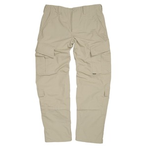 TRU-SPEC カーゴパンツ TRU リップストップ加工 レギュラー丈 [ カーキ / Lサイズ ] トゥルースペック タクティカルパンツ タクティカル レスポンス ユニフォーム Tacthical Response Uniform TRUパンツ BDUパンツ 戦闘用パンツ 軍服 バトルユニフォーム コンバットパンツ