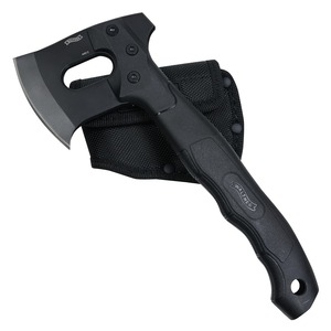 WALTHER 斧 コンパクトアックス ナイロンシース付属 50798 ワルサー Compact Axe 手斧 ハンドアックス アウトドア キャンプ トマホーク 手打ち斧 薪割り斧 薪割り用斧 キャンプアックス ハチェット アウトドアアックス