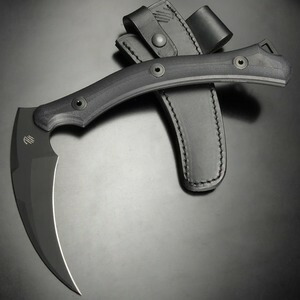 Bastinelli Creations アウトドアナイフ Reaper Tac レザーシース付属 BAS201 バスティネリ 野外 キャンプ