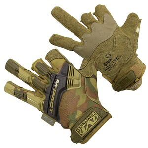 Mechanix Wear タクティカルグローブ M-PACT AGILITEエディション [ マルチカム / Lサイズ ] メカニクスウェア アジライト グローブ Agilite Edition アジライトエディション ミリタリーグローブ 軍用手袋 サバゲー LE装備 エムパクトグローブ 軍用グローブ コンバット