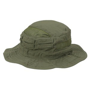 NOVRITSCH ブーニーハット Hot Weather Boonie メッシュ生地 U32 [ ODグリーン / L/XLサイズ ] ブッシュハット サファリハット ジャングルハット レンジャーハット つば広帽 バケットハット トロピカルハット つば広ハット