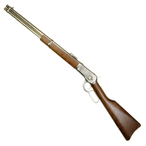 マルシン ガスガン Winchester M1892 厳選ウォールナットストック [ シルバー ] ウィンチェスター レバーアクション 西部劇 ガスライフル銃 ガスブロライフル ガスブローバックライフル 自動小銃 アサルトライフル ガスカービン銃 遊戯銃 ガス式ライフル銃