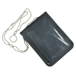 楽天市場】ボストンレザー バッジホルダー 丸型 ネックチェーン付