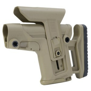 FAB Defense スナイパーストック RAPS-C フルアジャスタブル M4/AR-15用バッファーチューブ対応 FX-RAPSC [ フラットダークアース ] ディフェンス Rapid Adjustment Precision Stock Collapsible プレシジョンストック スナイパーライフル 狙撃銃 調節 調整 樹脂製ストック