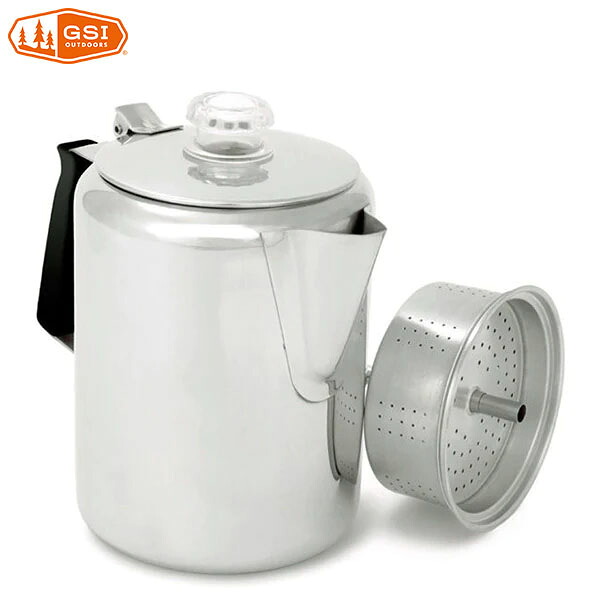 ジーエスアイ GSI 調理器具 コーヒー ステンレスパーコレーター 9CUP GSI11870006000009