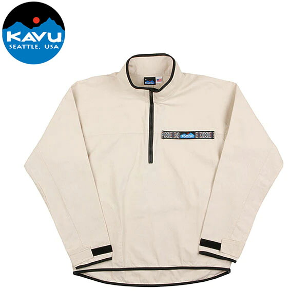 カブー KAVU メンズ ハーフジップ スローシャツ バーチウッド アウター アウトドア 国内正規品 KAV19811305117｜Retailer　リテイラー