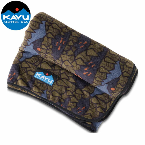 カブー KAVU フリースブランケット ドウベイブランケット サスカッチナイト 暖かい 軽量 保温性 通気性 KAV19811639048000