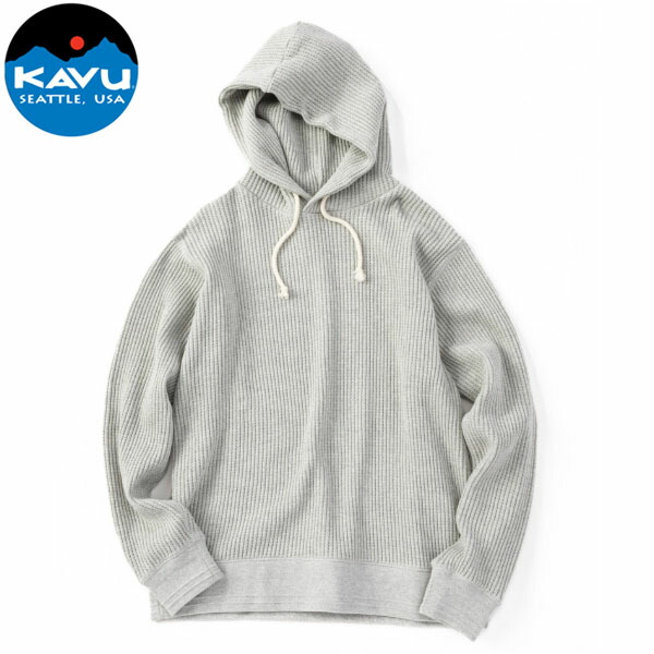 カブー KAVU メンズ パーカー サーマルフーディー マービンズパーカ アッシュ KAV19820718013｜Retailer　リテイラー