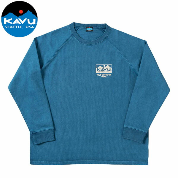カブー KAVU メンズ 長袖Tシャツ ヘビーウェイト ロングスリーブTシャツ ネイビー KAV19821924052 6,490円