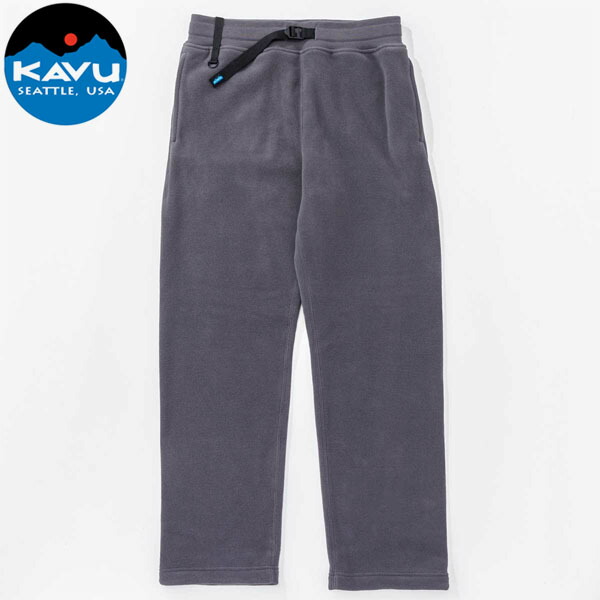 カブー KAVU  メンズ フリースパンツ ポーラテックパンツ 薄墨色 ポリエステル100% 保温性 通気性 耐久性 速乾燥状態 Dカン KAV19822301033