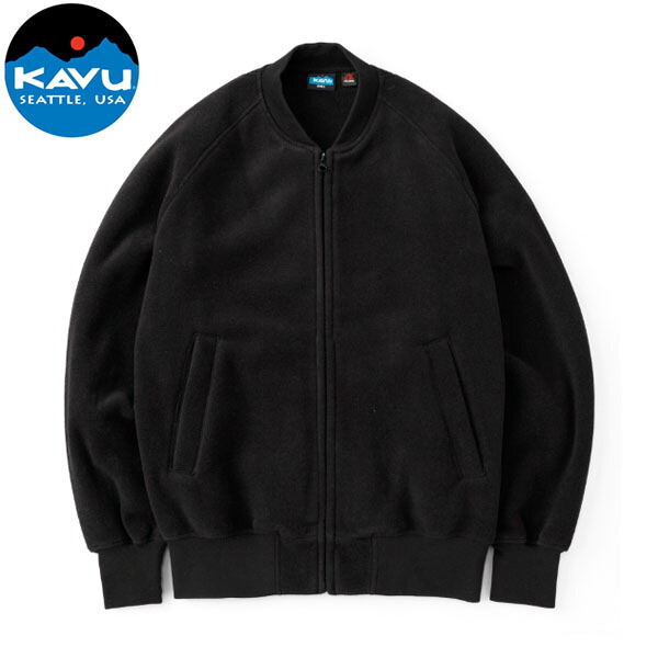 カブー KAVU メンズ フリースジャケット ポーラテックジャケット 黒いこと スタジャン KAV19823001001