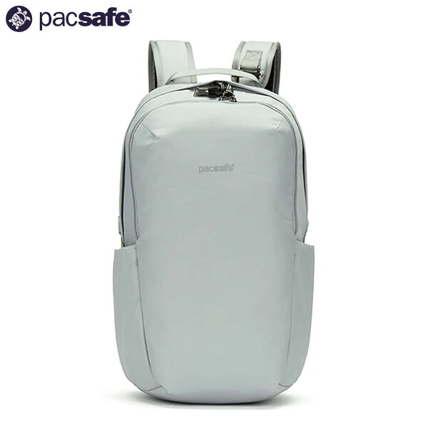 パックセーフ PacSafe V24 バックパック デジタルグレー リュック 通勤 通学 撥水 24L RFID スキミング防止 盗難防止 海外旅行 トラベル 防犯 PAC12970392148000