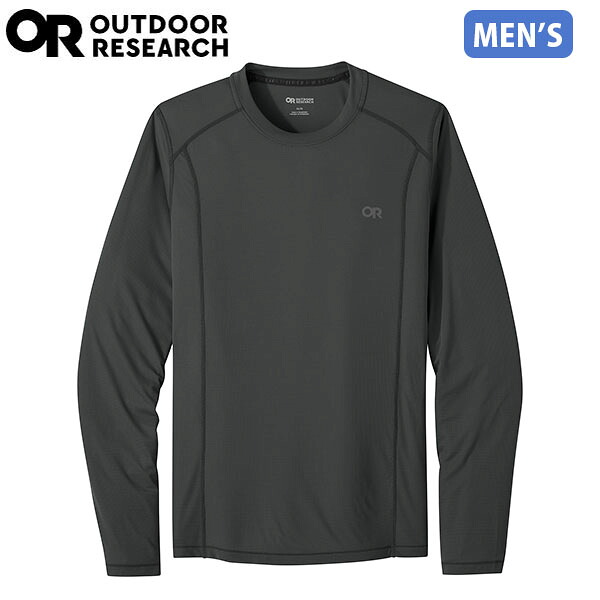アウトドアリサーチ OUTDOOR RESEARCH エコー L/S Tee ストーム 長袖Tシャツ ロングスリーブ メンズ 軽量 メッシュ生地 OR19844514003