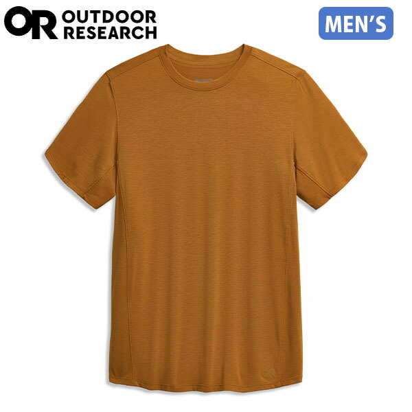 アウトドアリサーチ OUTDOOR RESEARCH Ms エクリプス Tシャツ セドナ メンズ 半袖Tシャツ 防臭 吸汗速乾 軽量 ストレッチ素材 UVカット UPF50+ OR19846515307