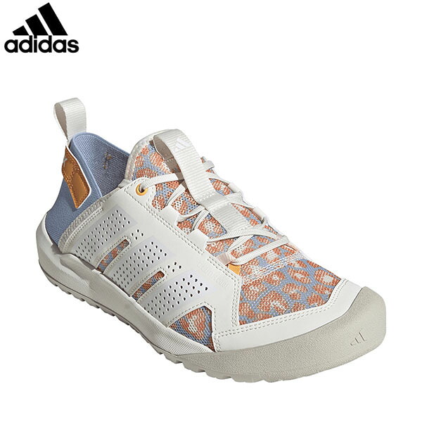 アディダス adidas 山歩きシューズ テレタイプ ダローガ クライマクール 山歩き 象牙色/フットウェアホワイト/地球儀ルー HP7165 アウトドア シューズ ADSHP7165