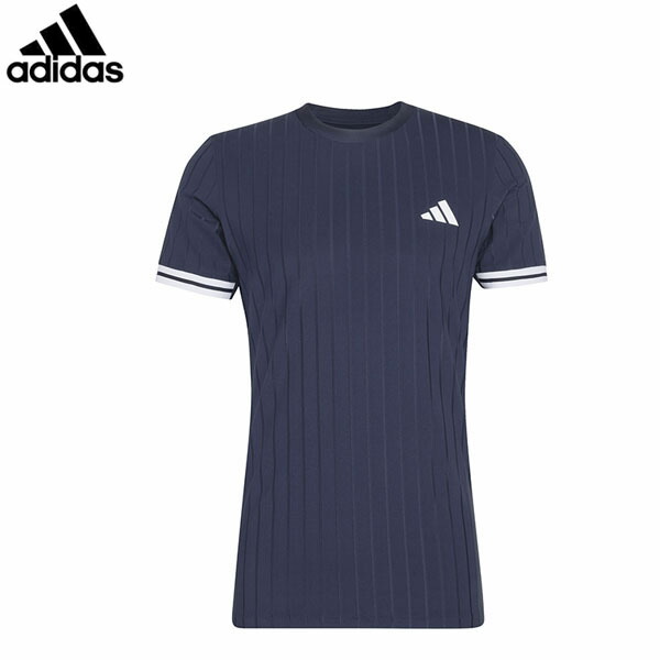 アディダス adidas メンズ 庭球お召しもの 半袖プルオーバー 庭球 クライマクール 無償性昇降機 プルオーバー 労働者階級 レジェンドインク QY614 ADSQY614KD7599