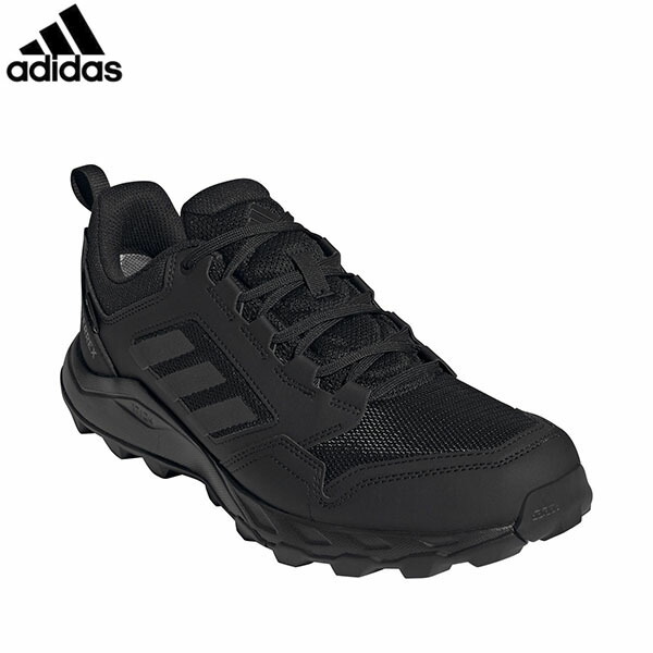 アディダス adidas メンズ トレイルランニングシューズ トレースロッカー 2.0 GORE-TEX トレイルランニング JI0959 コアブラック/コアブラック/セミインパクトオレンジ ゴアテックス 防水透湿 アウトドア ADSJI0959