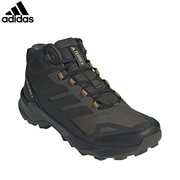 アディダス adidas メンズ ハイキングシューズ テレックス スカイチェイサー AX5 ミッド GORE-TEX ハイキング / Terrex Skychaser AX5 Mid GORE-TEX Hiking Shoes シャドーオリーブ/カーボン/ブロンズストレータ ADSJR3980