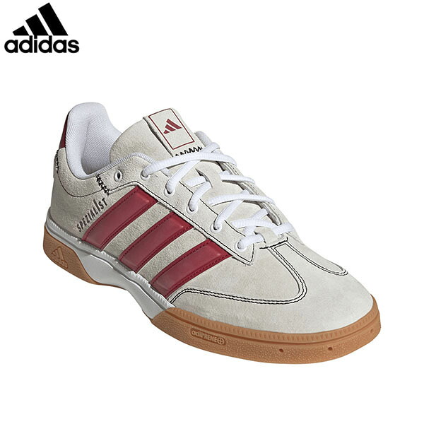 アディダス adidas メンズ インドアシューズ 室内シューズ Spezialist インドア / Spezialist Indoor フットウェアホワイト/フットウェアホワイト/コアブラック ハンドボール ドッジボール ADSJR9587｜Retailer　リテイラー