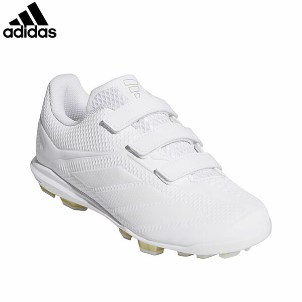 アディダス adidas ユニ一発やる ベースボール ソフトボール 野球スパイク アディゼロ エレクトリック ジャパンTPU面チャック キッズ フットウェアホワイト/フットウェアホワイト/フットウェアホワイト ADSJS2192 野球・ソフトボール-スパイク
