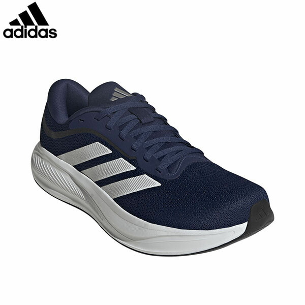 アディダス adidas ユニセックス ランニングシューズ スニーカー レスポンス ランナー 2 / RESPONSE RUNNER 2 ダークブルー/フットウェアホワイト/マットシルバー ADSKJ1735