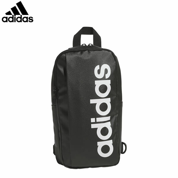 アディダス adidas ショルダーバッグ ライナーロゴ スリングバッグ ブラック/ホワイト スポーツ 運動 トレーニング ADSTK961KV3981