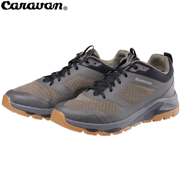 キャラバン CARAVAN トレッキングシューズ 登山靴 ゴアテックス C1_DL LOW 578カーキ ユニセックス メンズ レディース 透湿防水 ローカット 0010121 CAR0010121578|Retailer リテイラー