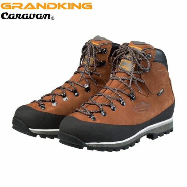 【楽天市場】GRANDKING グランドキング トレッキングシューズ GK85 440ブラウン 登山靴 ユニセックス メンズ レディース 防水